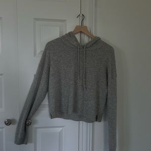 Reformation cashmere thin hoodie